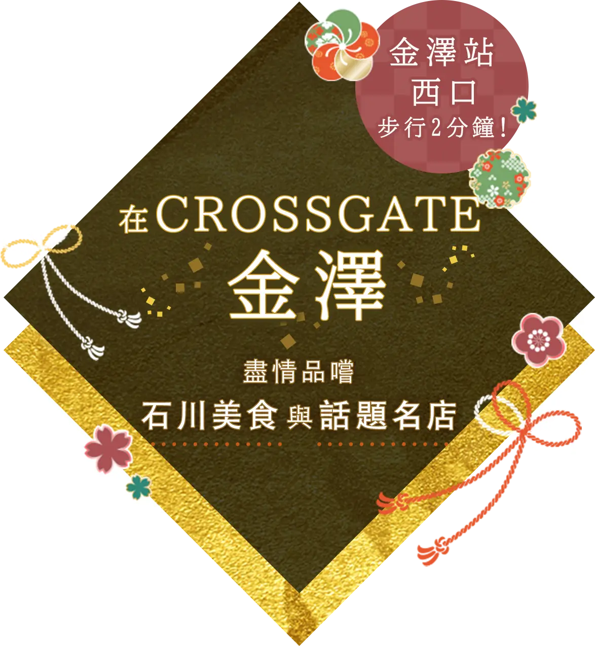 「CROSSGATE 金澤」逛街指南:金澤站步行2分鐘!盡情品嚐石川美食與話題名店〜