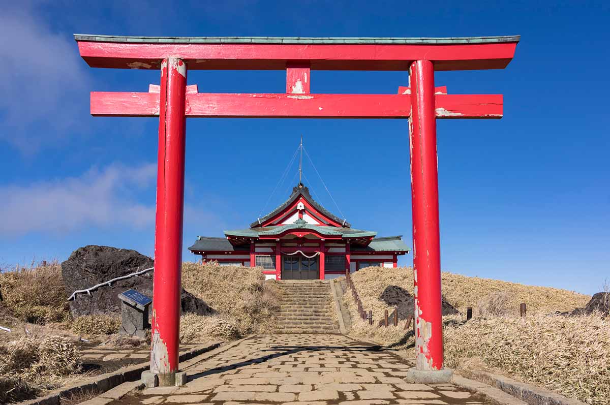 「箱根元宫」是箱根「三社巡礼」的最后一座神社