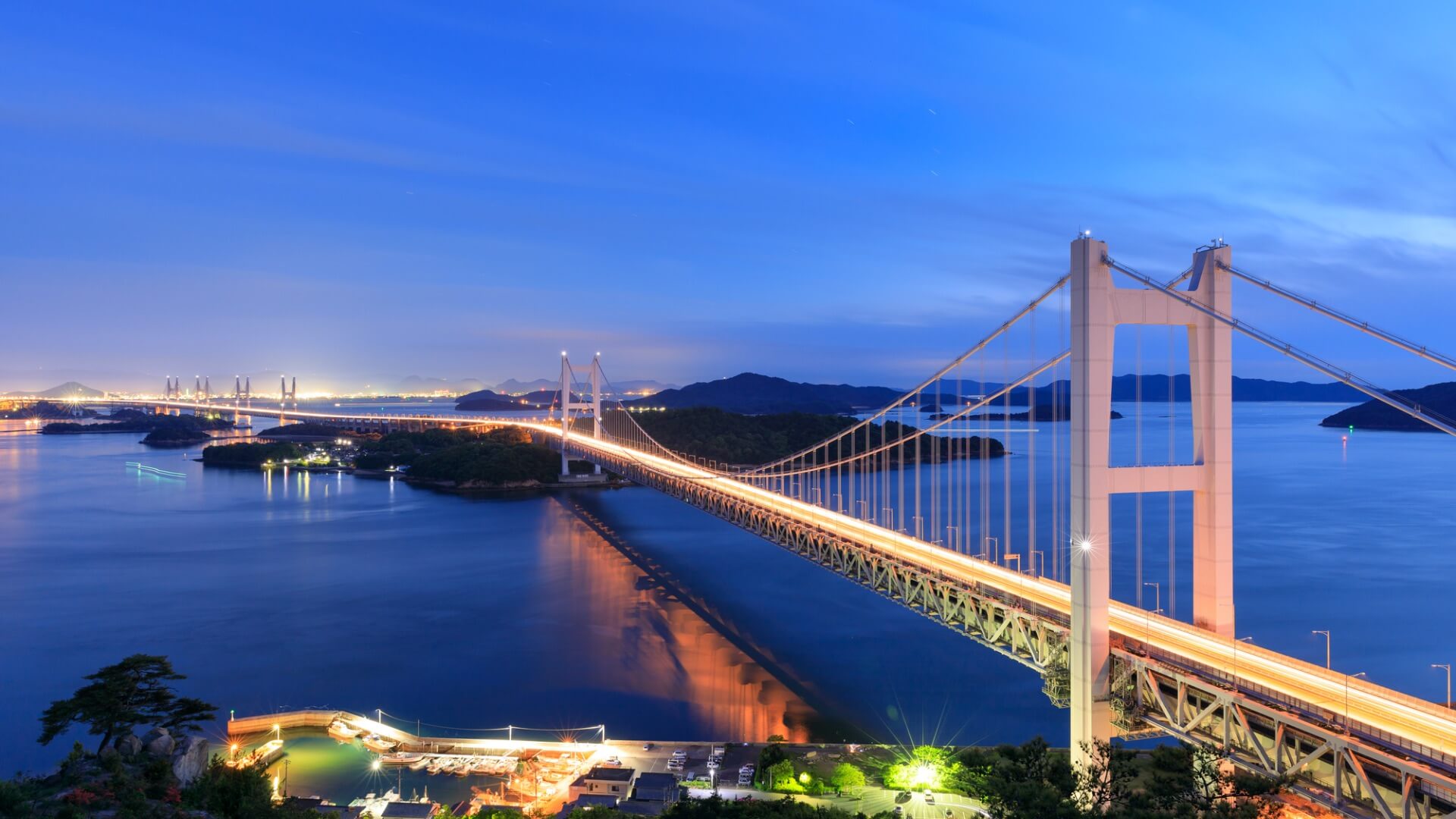 A Guided Tour Featuring The Bridge Connecting Honshu And Shikoku Good Luck Trip