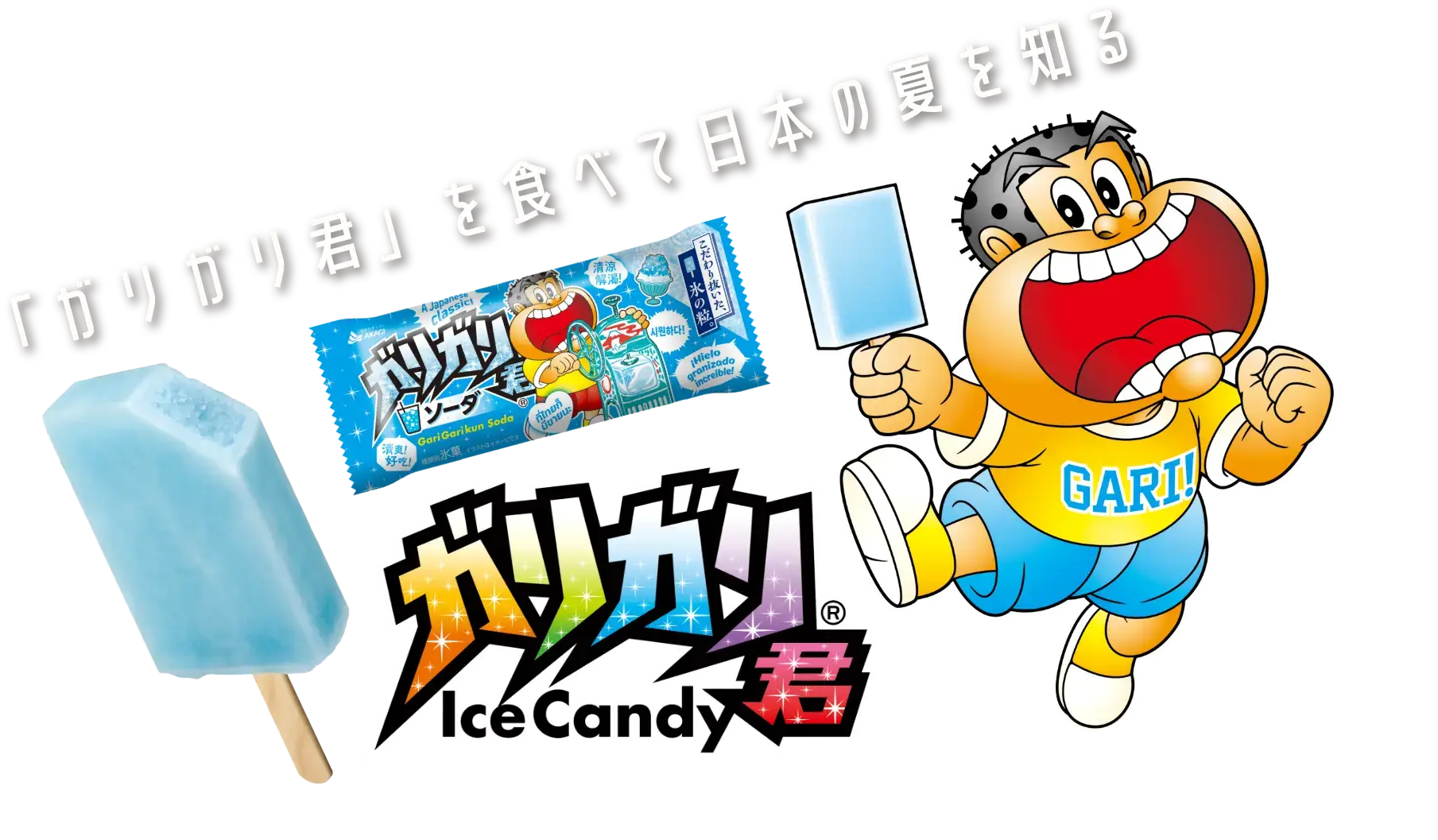 「ガリガリ君」を食べて日本の夏を知る