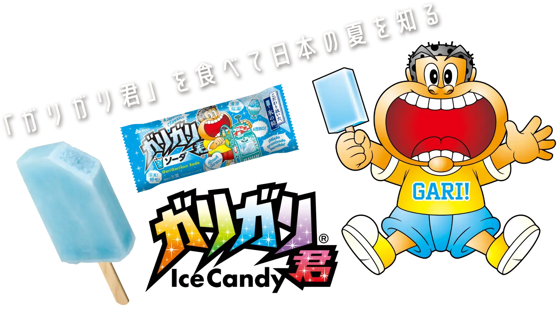 「ガリガリ君」を食べて日本の夏を知る