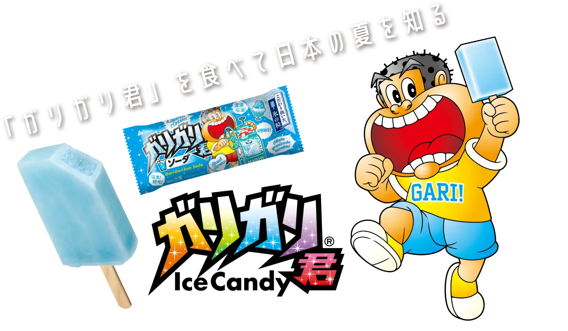 「ガリガリ君」を食べて日本の夏を知る