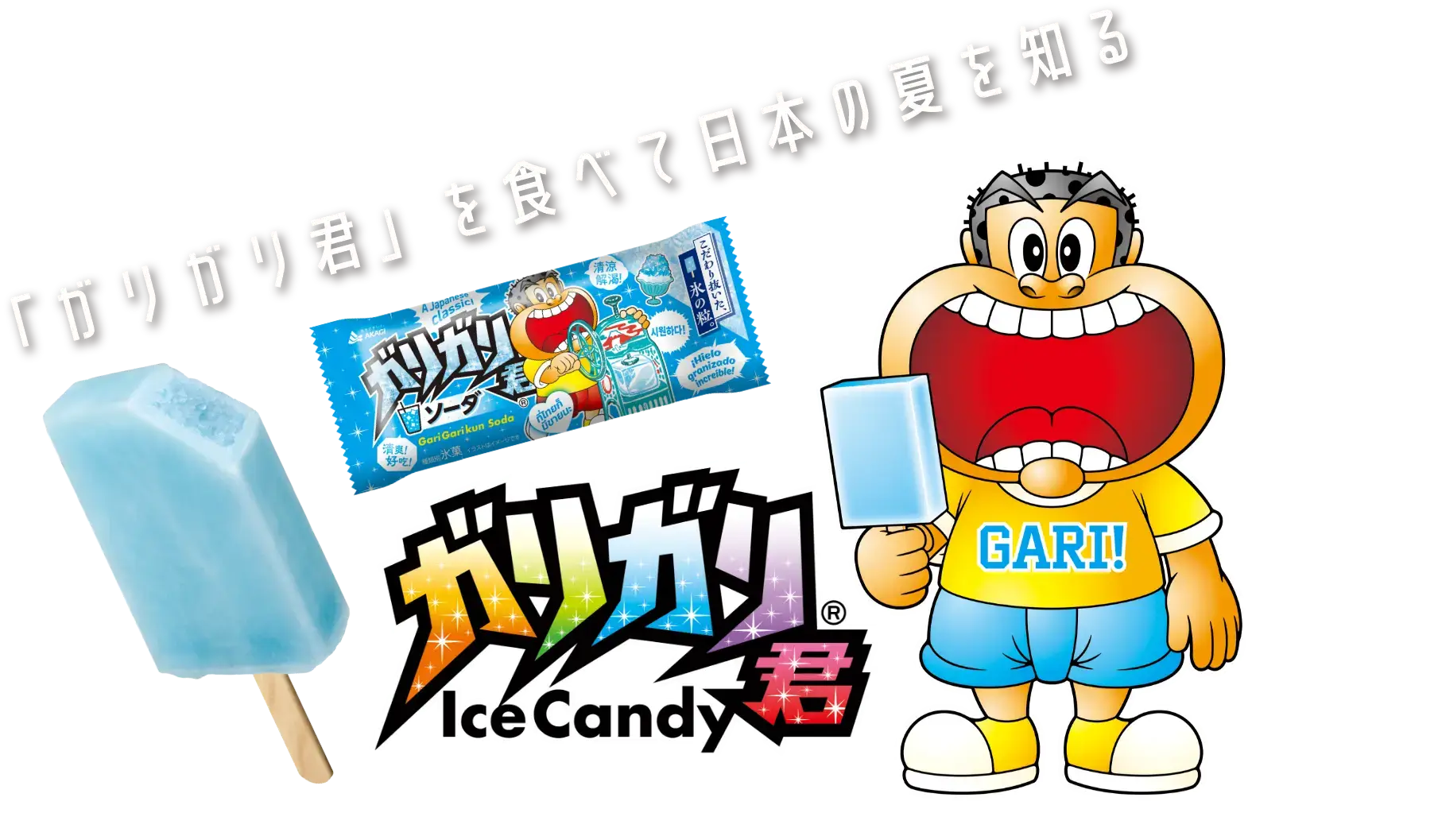 「ガリガリ君」を食べて日本の夏を知る