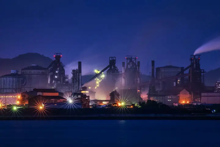 工廠夜景