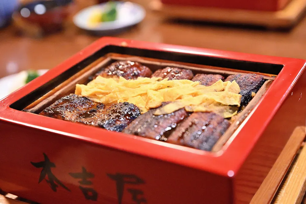 柳川うなぎのせいろ蒸し