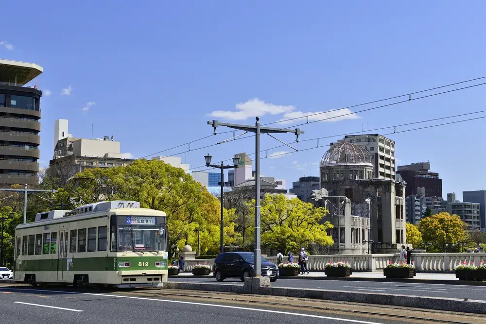 平和記念公園・広島城・八丁堀