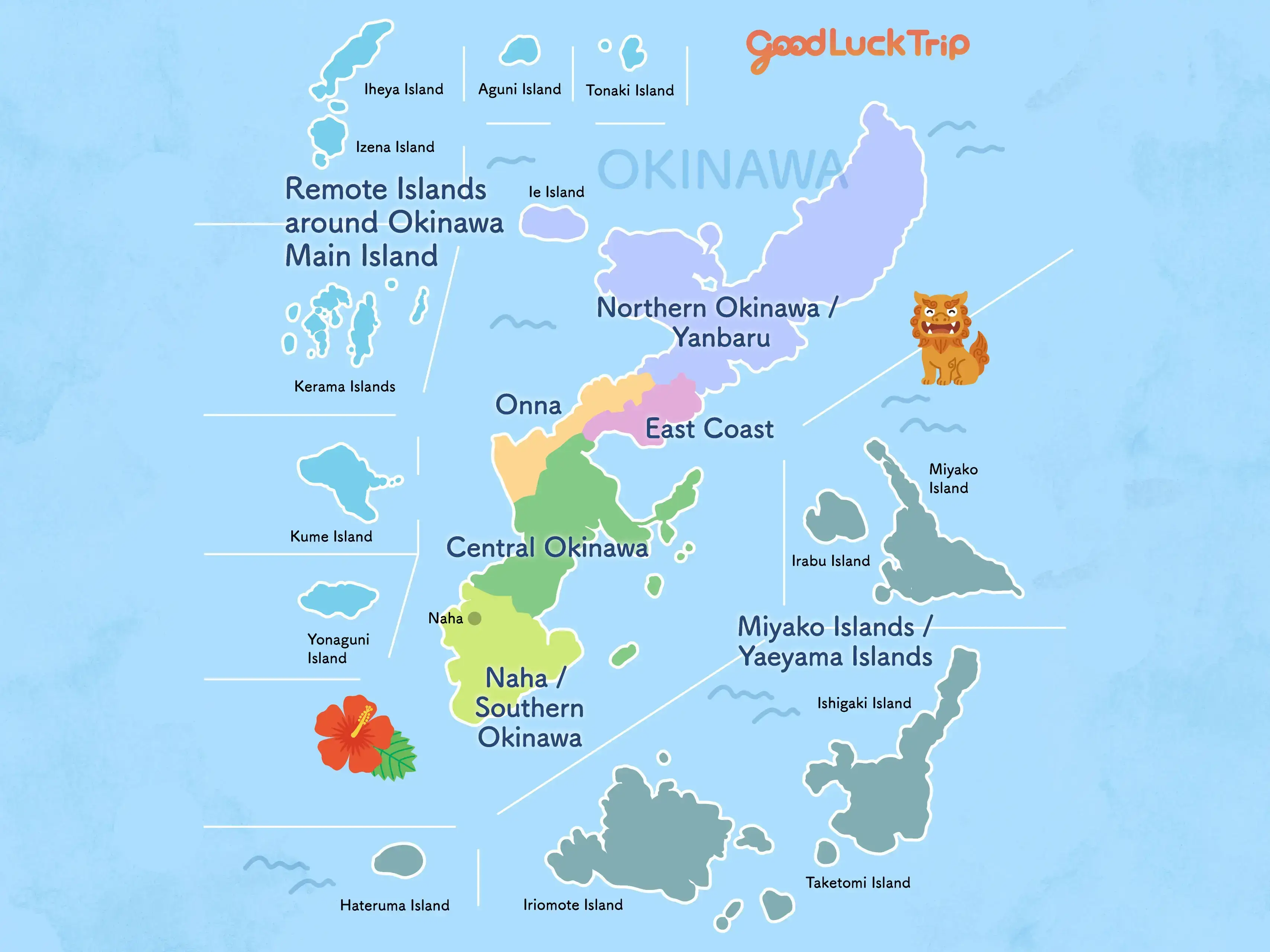 Explore Okinawa by Area