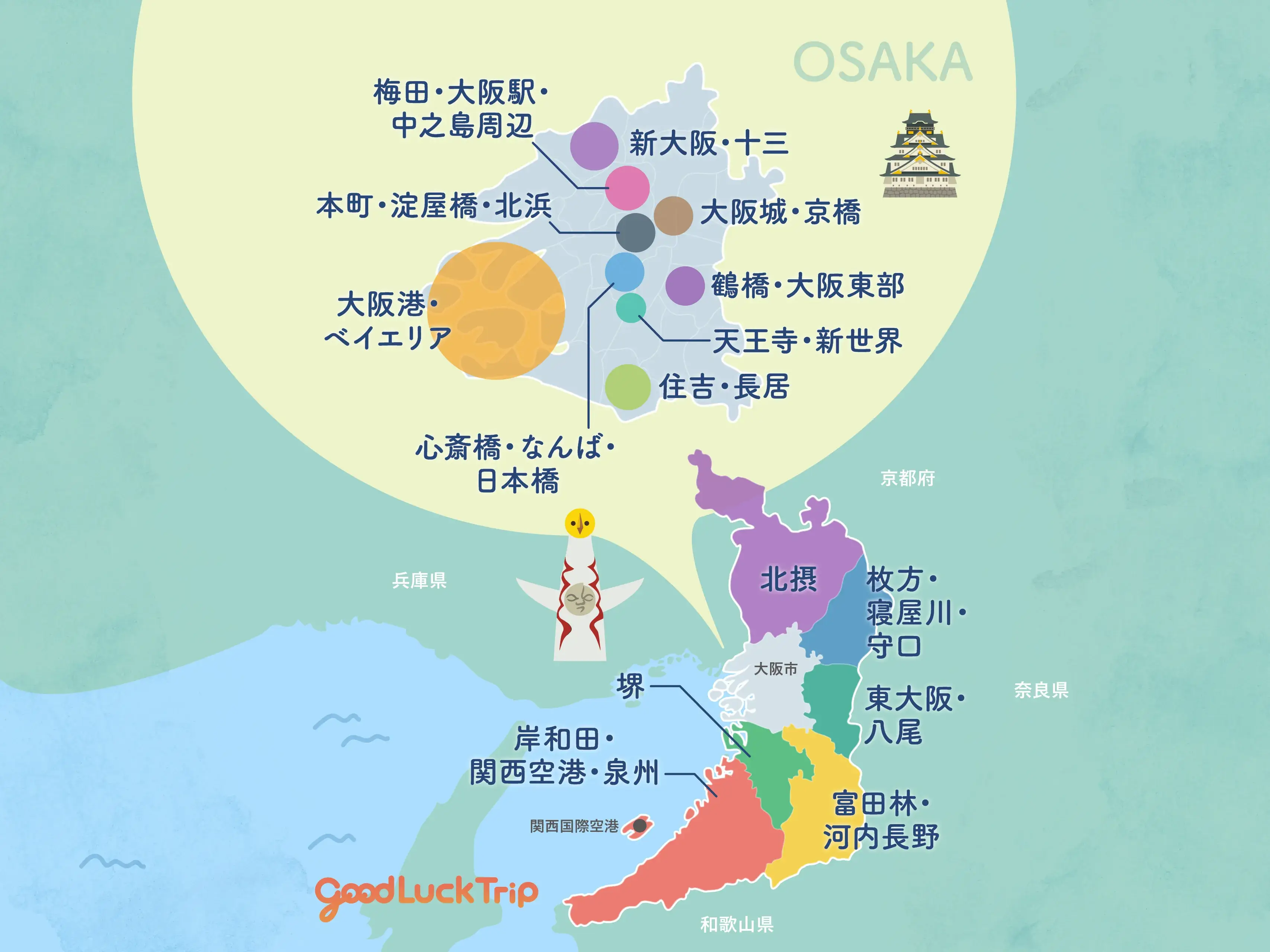 地域で見る大阪