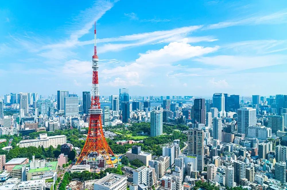 東京のシンボルと街並みを楽しむ