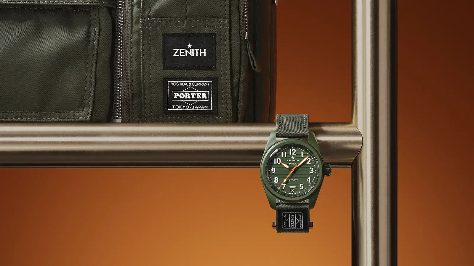 ZENITH×PORTERのコラボモデル